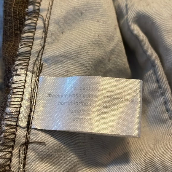 Peter Millar Nanoluxe Chocolate Brown Corduroy Pants‎ Slacks Size 46 - Picture 9 of 10